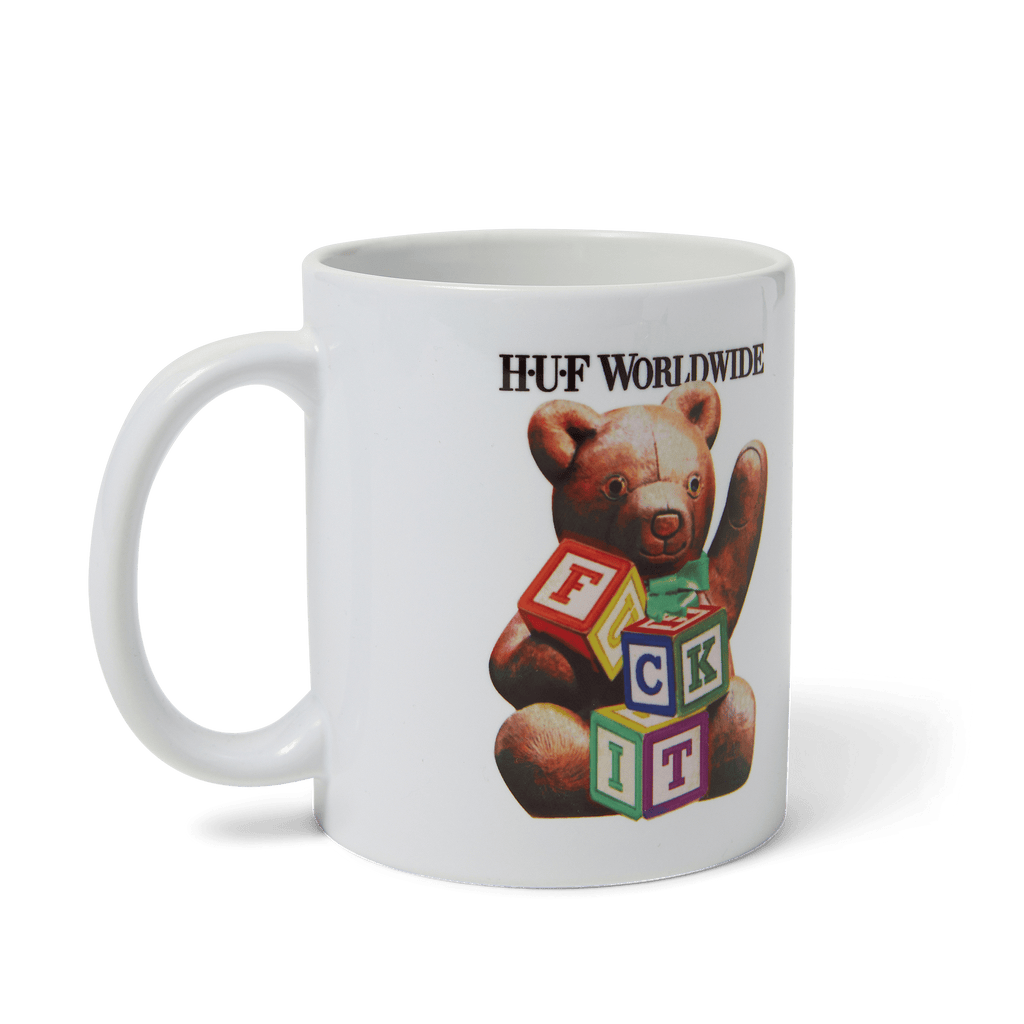 HUF Worldwide Gift Bear Mug - White - Kubanna