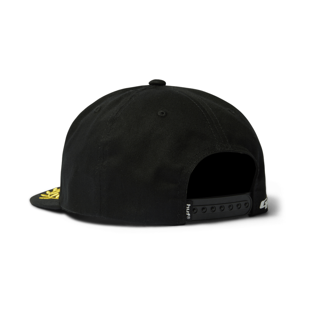 HUF X Greddy Team Snapback - Black - Kubanna