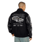 HUF x Greddy Varsity Jacket - Black - Kubanna