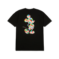 HUF X Mickey World Tour Silhouette T-shirt - Black - Kubanna