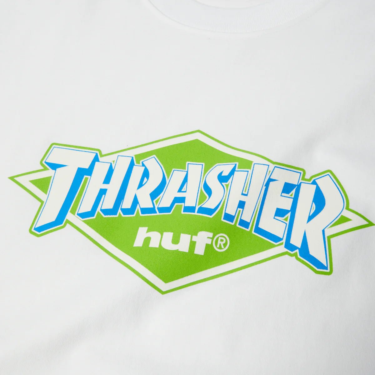 HUF X Thrasher Logo T-shirt - White - Kubanna