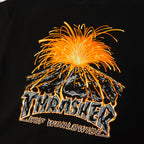 HUF X Thrasher Meltdown T-shirt - Black - Kubanna