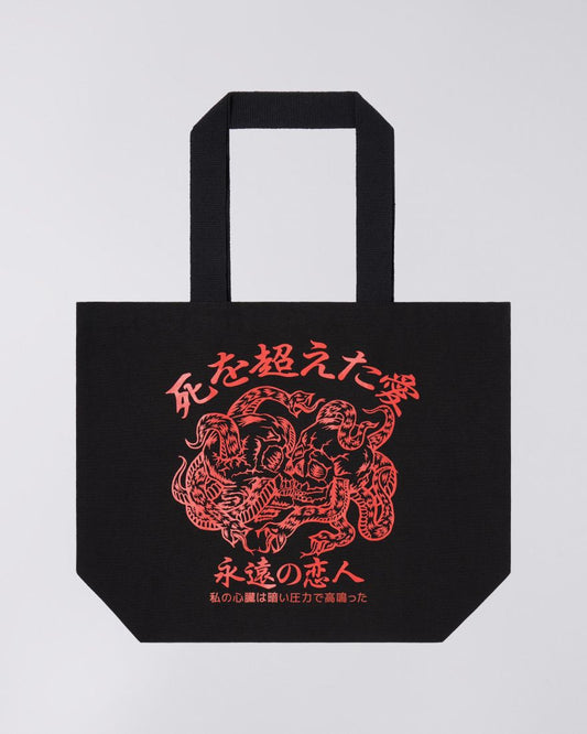 Edwin Tote Bag Shopper - Black