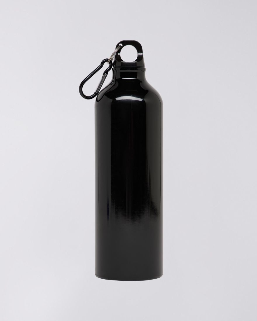 Edwin Aluminium Water Bottle - Black - Kubanna
