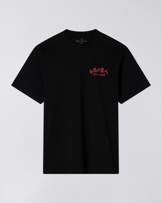 Edwin Forever Love Tee - Black