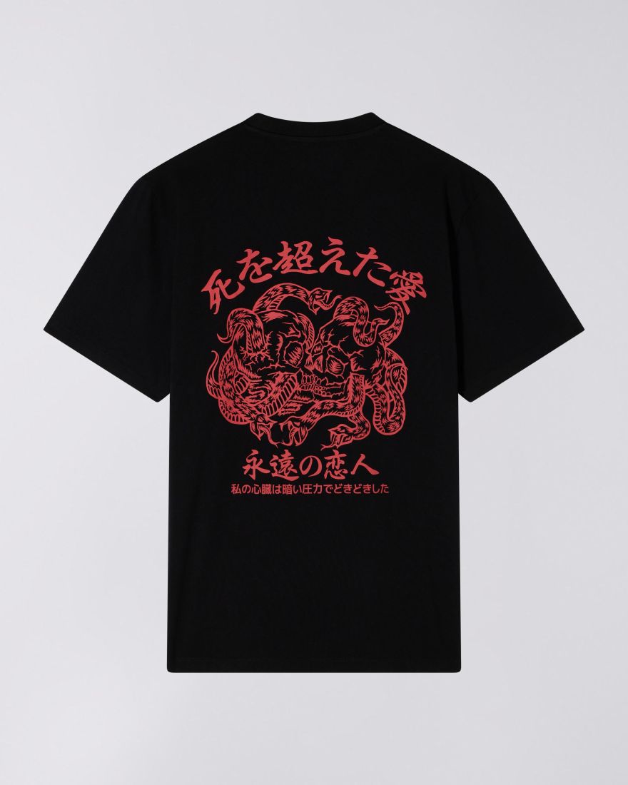 Edwin Forever Love Tee - Black