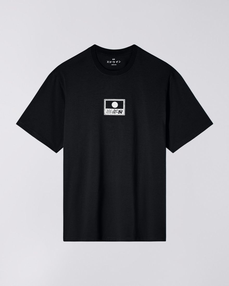 Edwin Staff Tee - Black