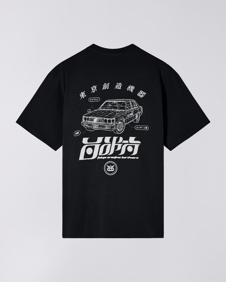 Edwin Staff Tee - Black