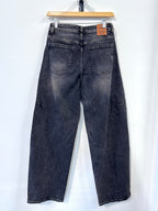Jewelly Balloon Jeans - Washed Black - Kubanna