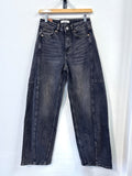 Jewelly Balloon Jeans - Washed Black - Kubanna