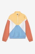 Kaotiko Anneta Zip - Up Sweatshirt - Multi - Kubanna