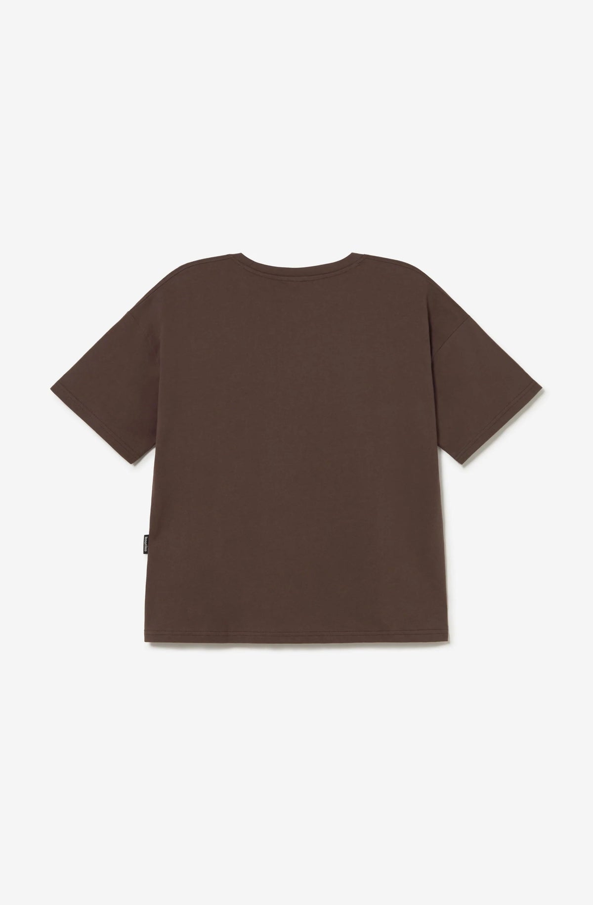 Kaotiko | Bouquet Cropped T-shirt - Brown - Kubanna