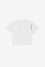 Kaotiko Fraiser Cropped T-shirt - White - Kubanna