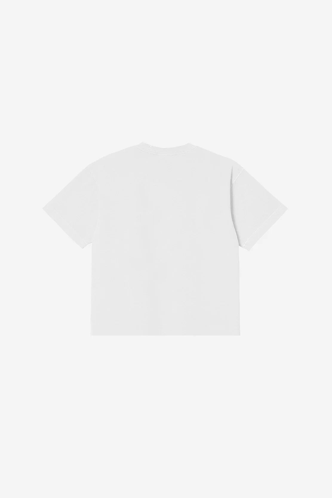 Kaotiko Fraiser Cropped T-shirt - White - Kubanna