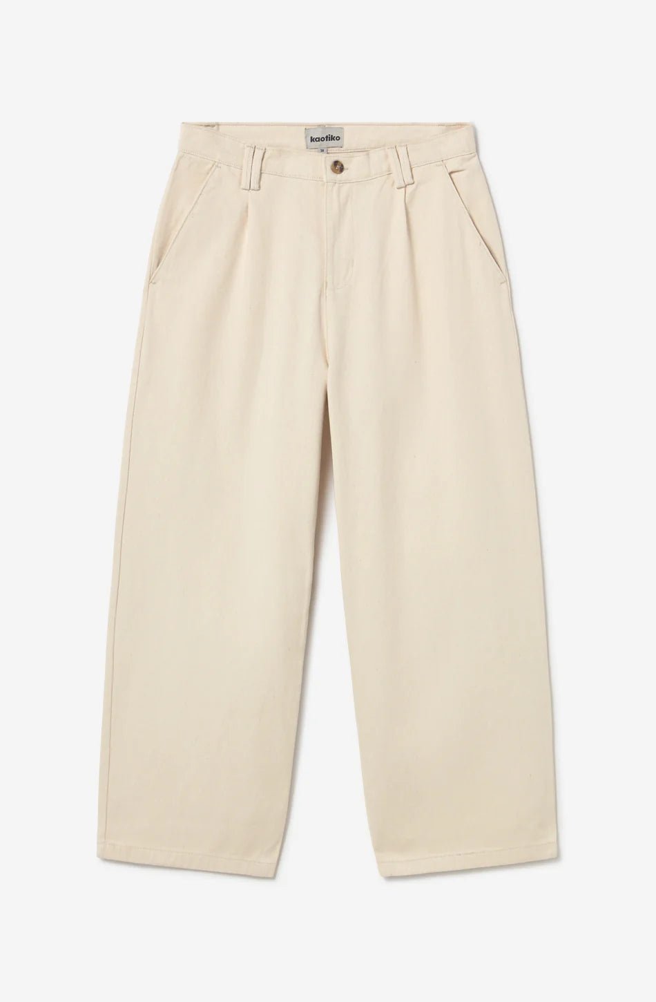 Kaotiko Logan Pants - Ivory - Kubanna