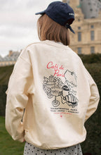 Kaotiko Paris Coffee Crewneck - Ivory - Kubanna