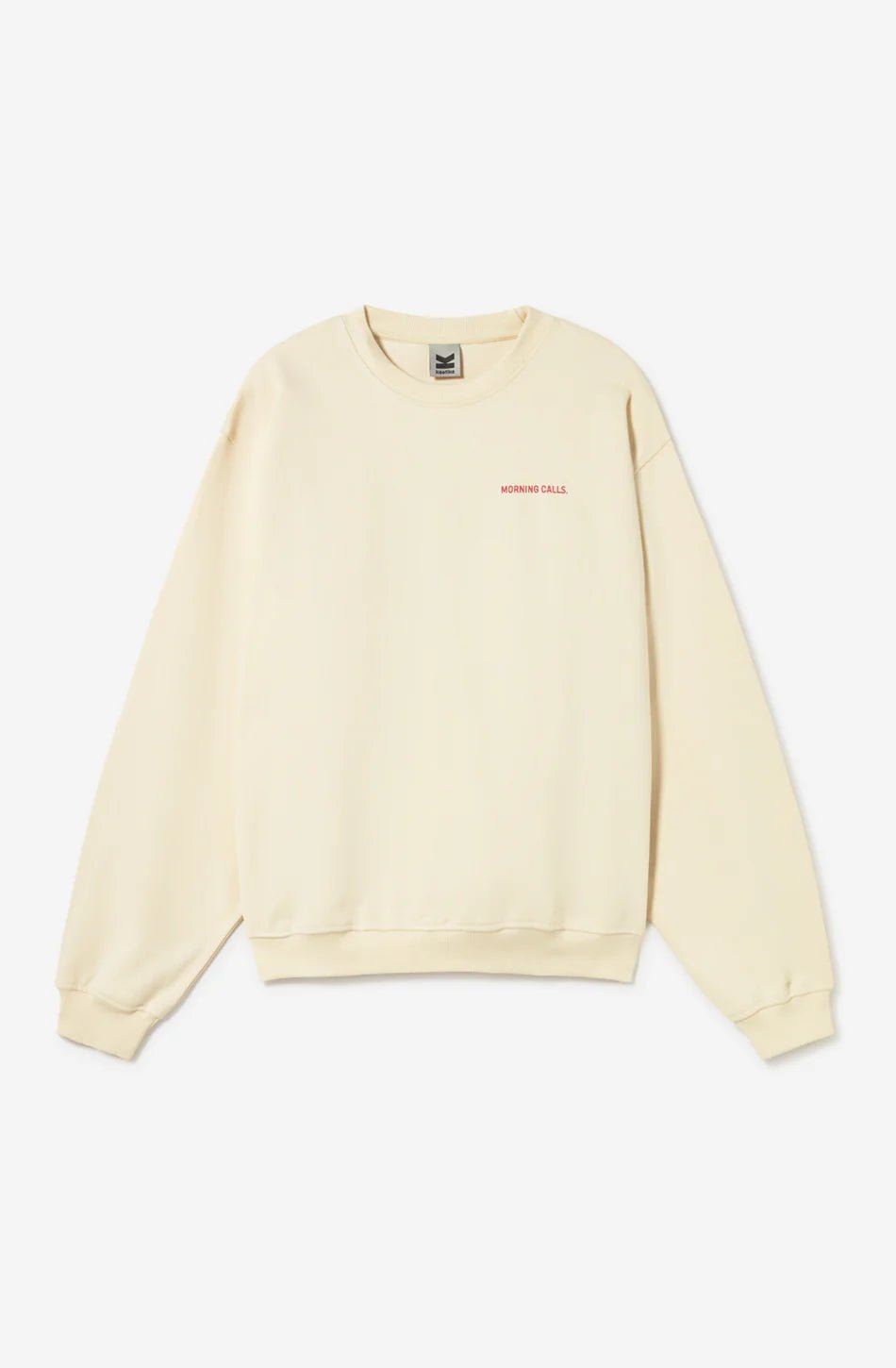 Kaotiko Paris Coffee Crewneck - Ivory - Kubanna