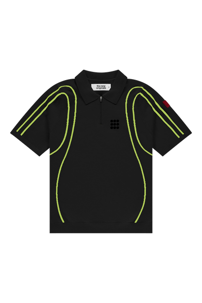 The New Originals Inner Space Polo - Black/Lime