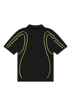 The New Originals Inner Space Polo - Black/Lime - Kubanna