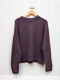 Lara Knitted Sweater - Eggplant - Kubanna