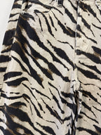 Laulia High Waist Balloon Jeans - Zebra - Kubanna