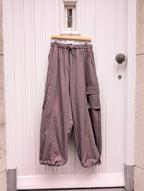 Mason Utility Cargo Pants - Brown - Kubanna