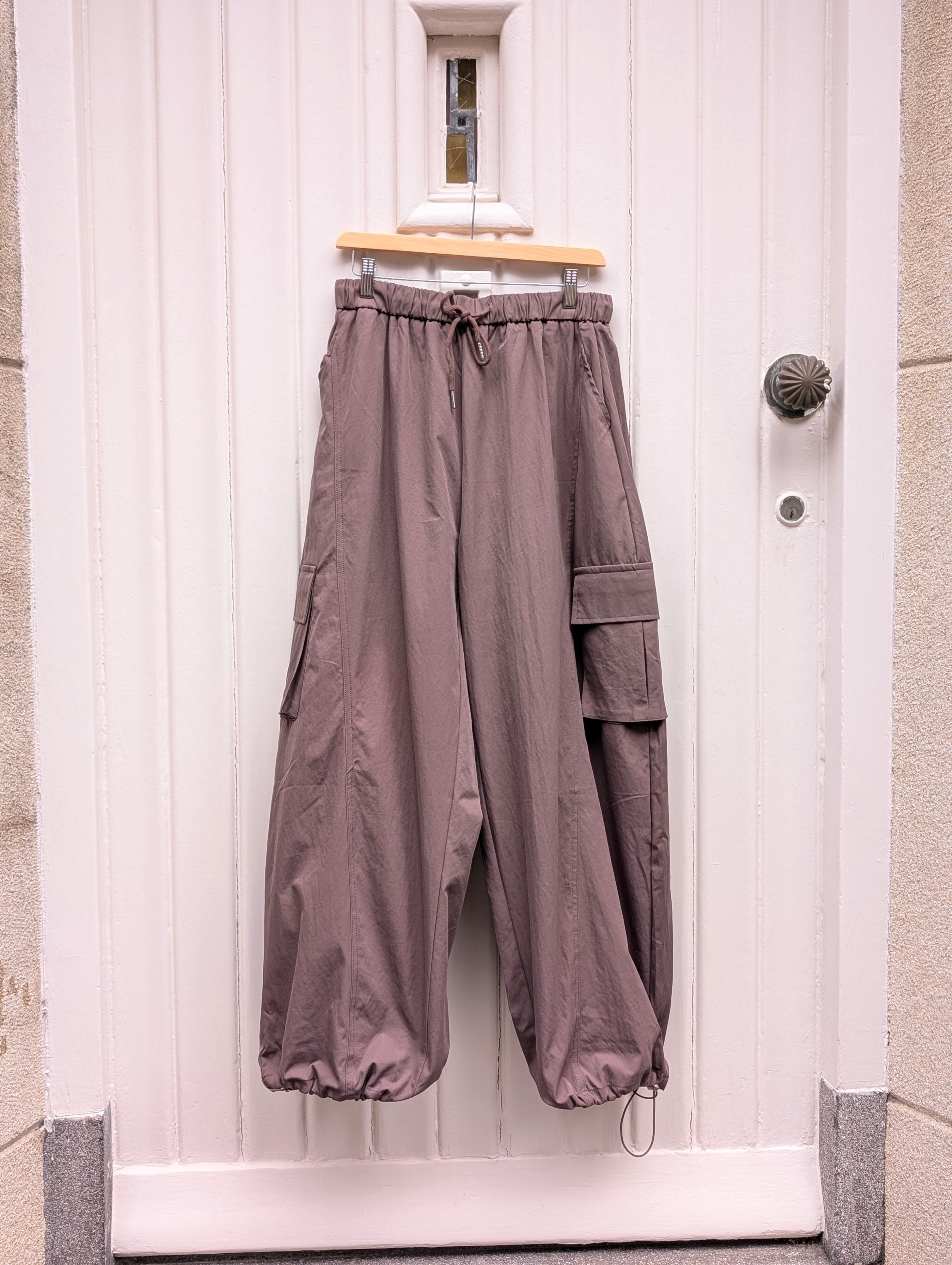 Mason Utility Cargo Pants - Brown - Kubanna