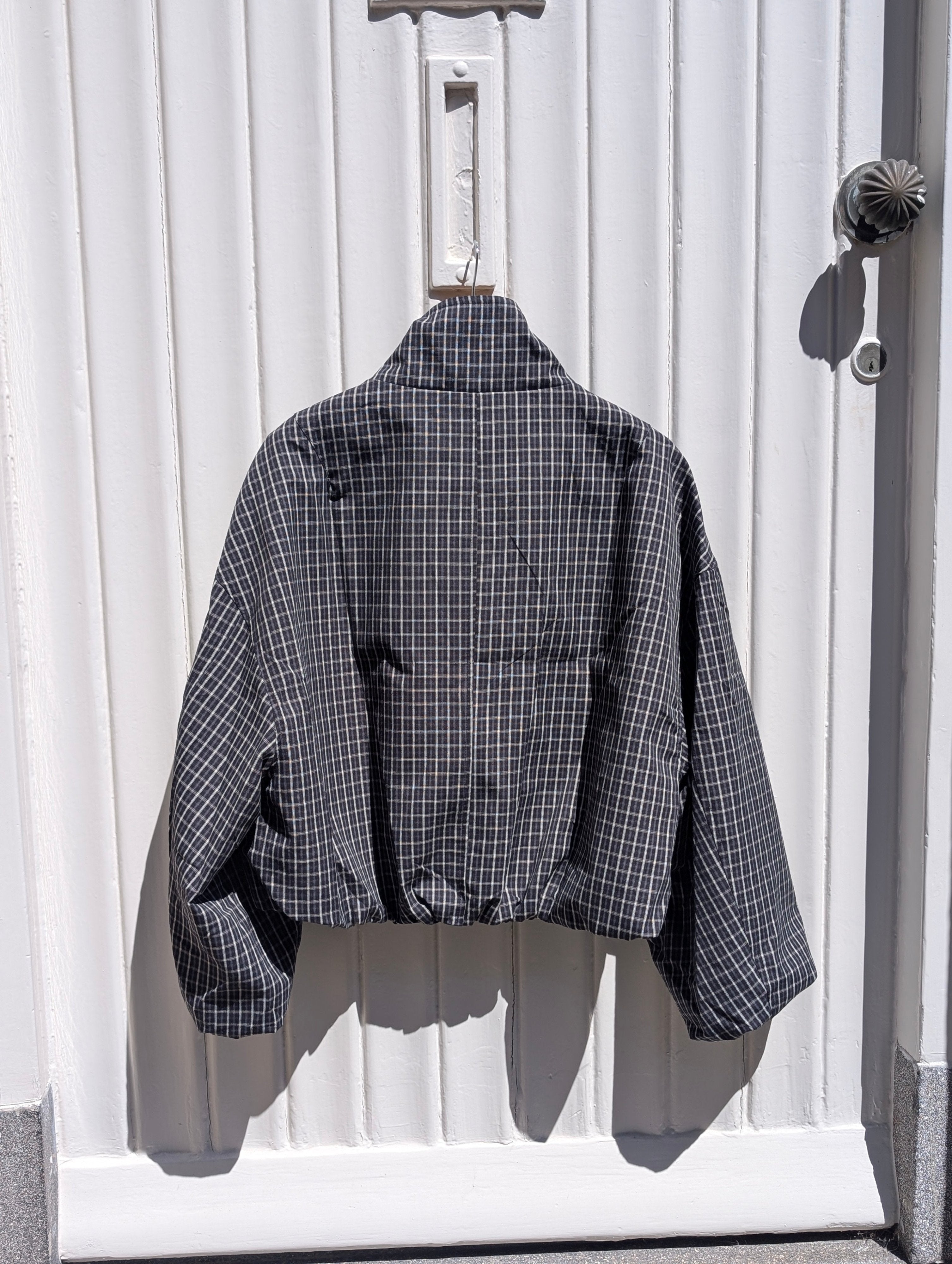 Noa Checkered Jacket - Navy - Kubanna