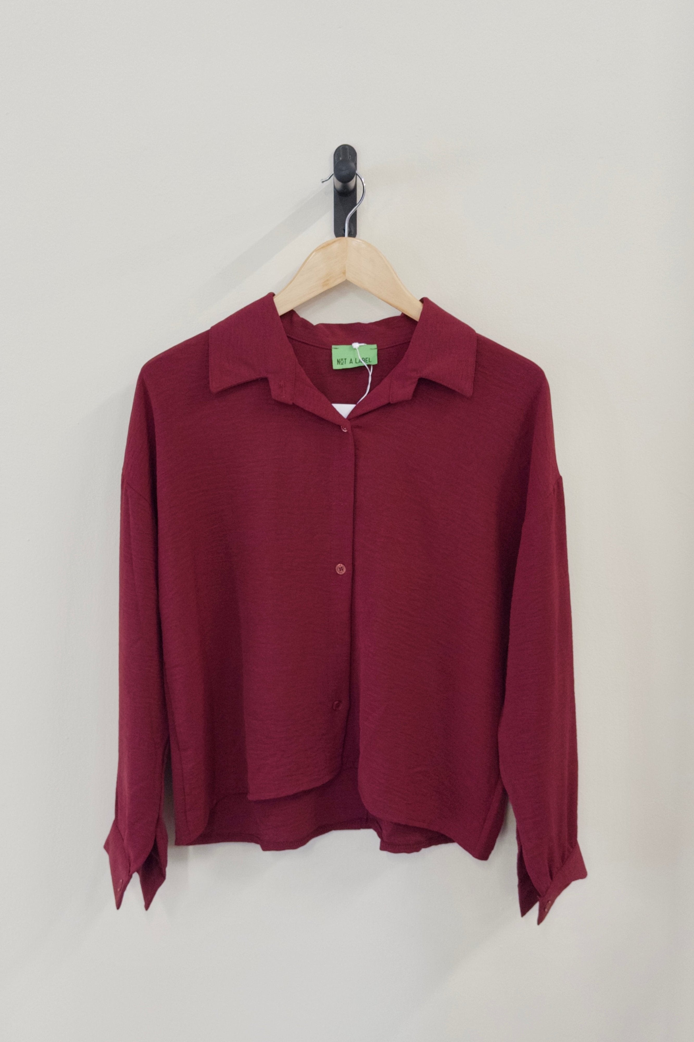 Not a label Bobby blouse - Bordeaux - Kubanna