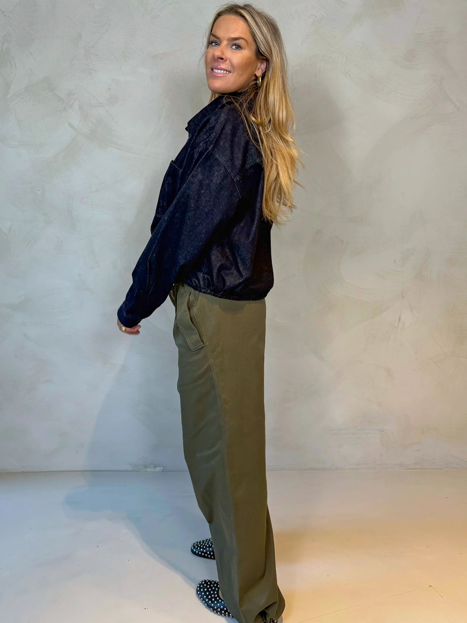 Not A Label Cleo Cargo Pants - Green - Kubanna