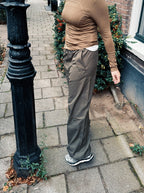 Not A Label Cleo Cargo Pants - Green - Kubanna