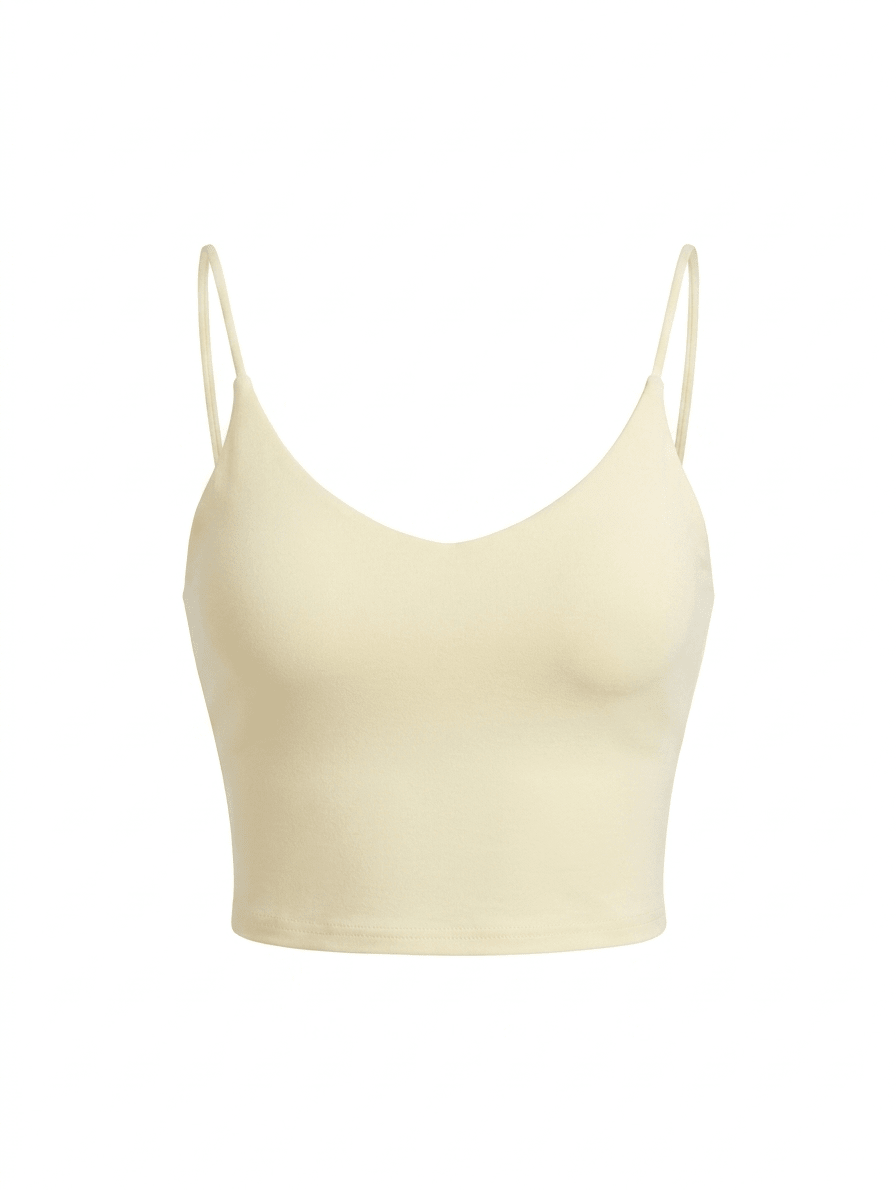Not A Label Soft Top - Butter Yellow - Kubanna