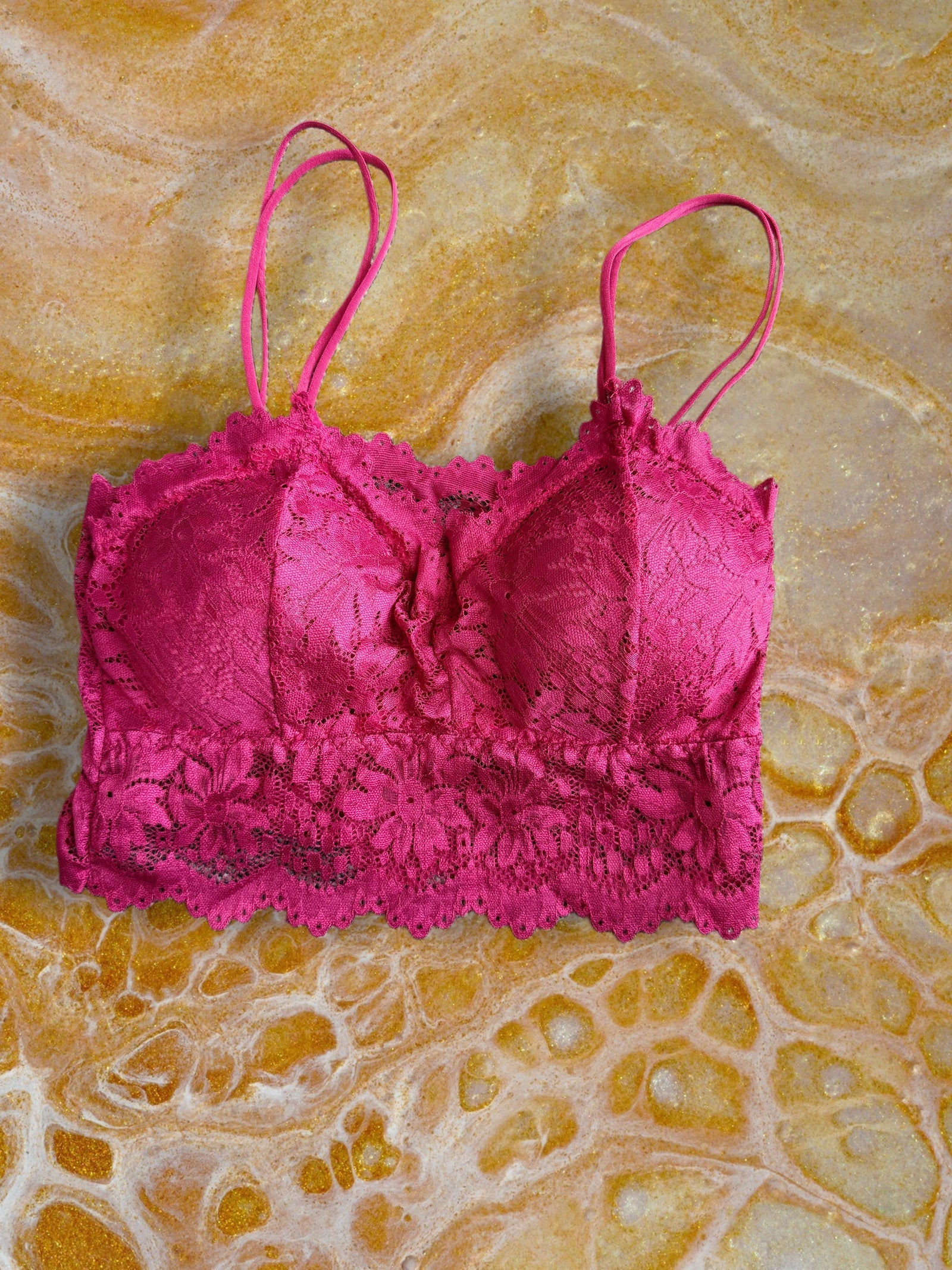 Not A Label Sonny Bralette - Bordeaux - Kubanna