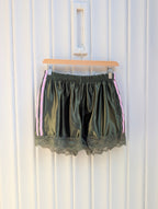 Not A Label Sporty Shorty - Green/Pink - Kubanna
