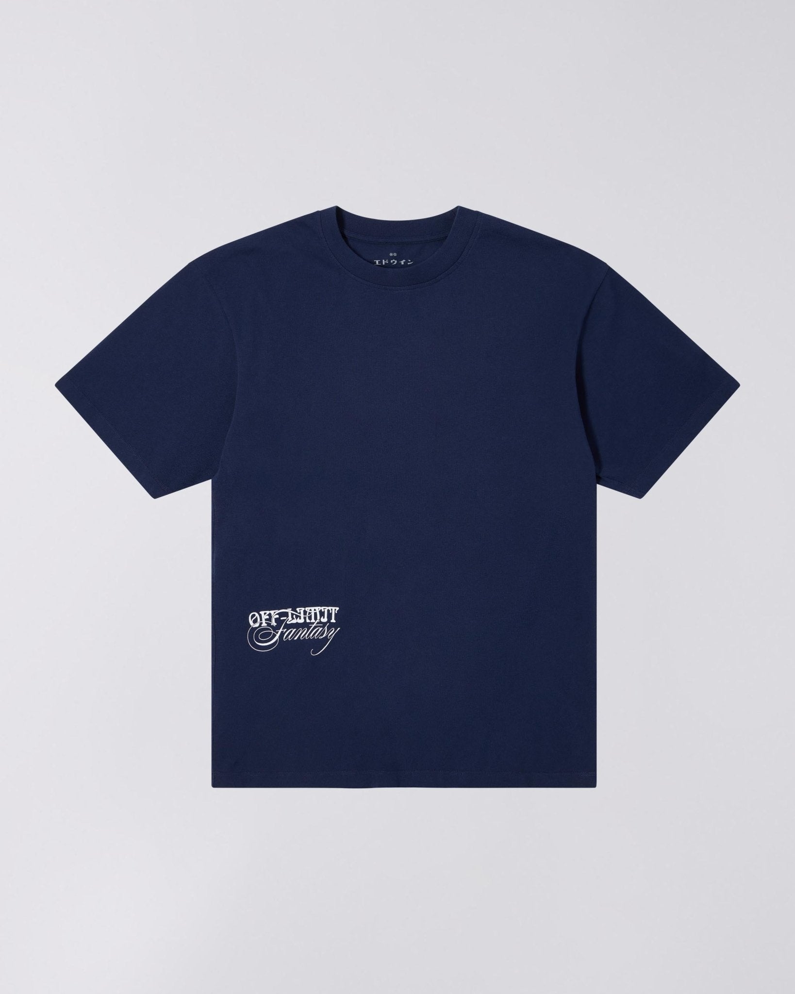 Edwin Off - Limit Tee - Maritime Blue - Kubanna