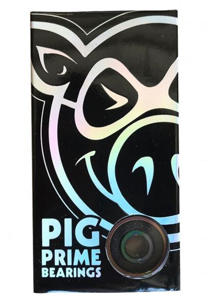 Pig Wheels - Pig Prime Bearings Skateboard Lagers - Black