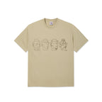 Polar Skate Co. | 8 Heads T-Shirt – Sand/Brown - Kubanna