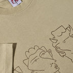 Polar Skate Co. | 8 Heads T-Shirt – Sand/Brown - Kubanna
