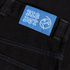Polar Skate Co. Big Boy Pants - Black/Blue Stitching - Kubanna