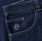 Polar Skate Co. | Big Boy Shorts – Dark Blue/White Stitching - Kubanna
