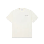 Polar Skate Co. | Contrast Tee Fill Logo – Ivory/Black - Kubanna