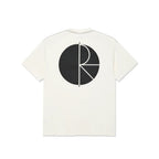 Polar Skate Co. | Contrast Tee Fill Logo – Ivory/Black - Kubanna