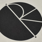 Polar Skate Co. | Contrast Tee Fill Logo – Ivory/Black - Kubanna