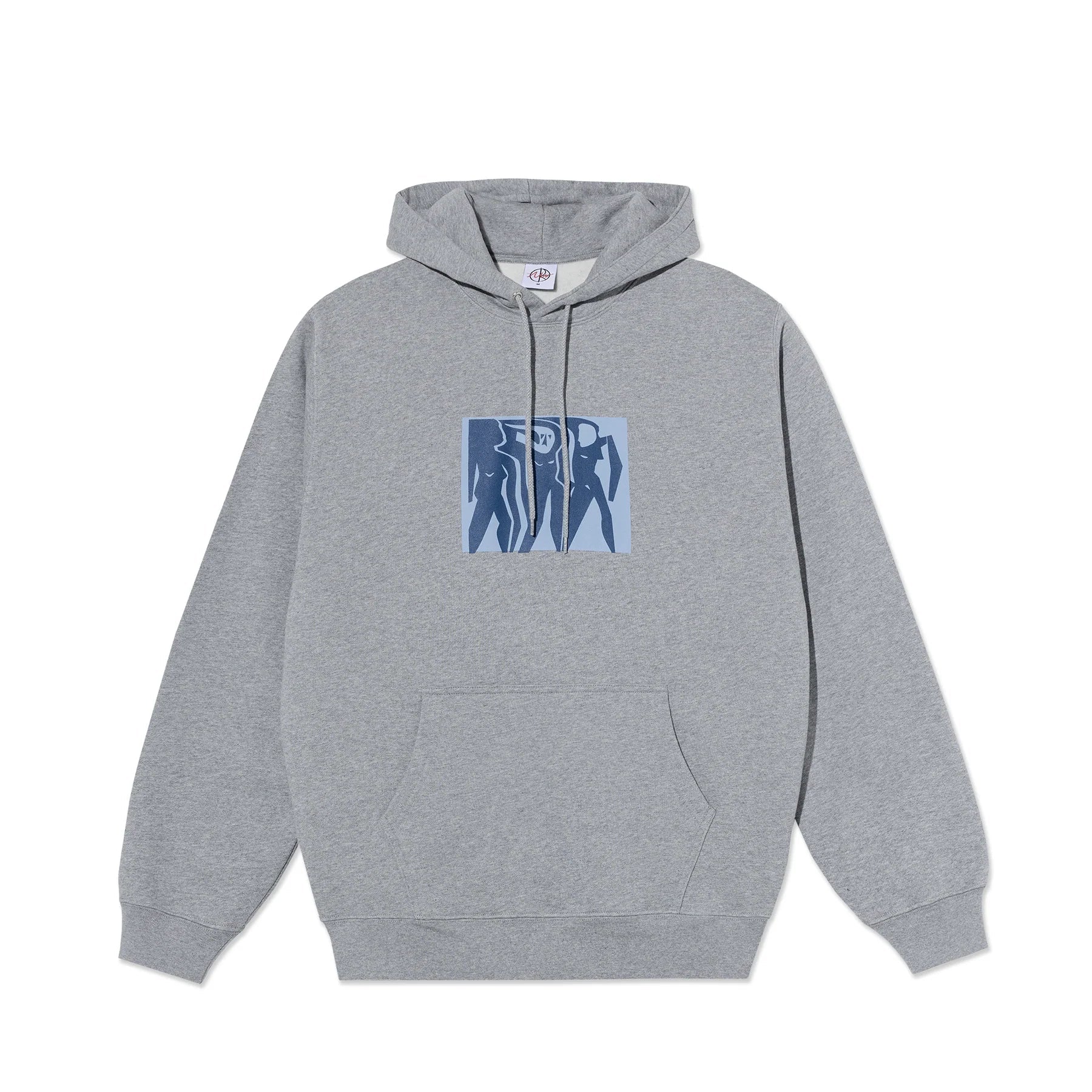 Polar Skate Co. Dave Hoodie | Cut Outs - Heather Grey - Kubanna