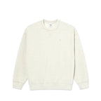 Polar Skate Co. Frankie Crewneck - Ivory Grey Melange - Kubanna