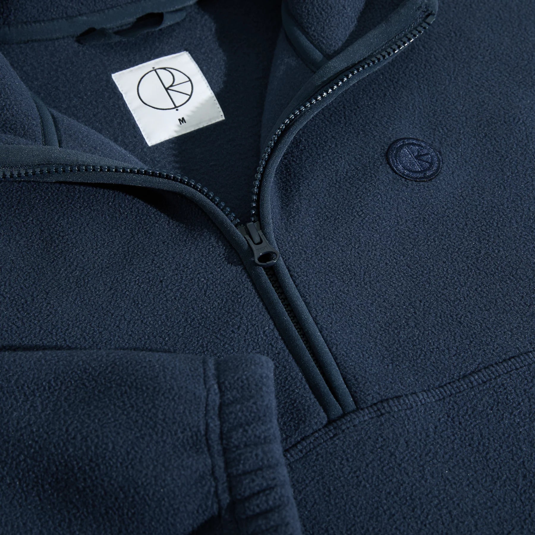 Polar Skate Co. Ivan Half Zip Sweatshirt - Grey Blue - Kubanna