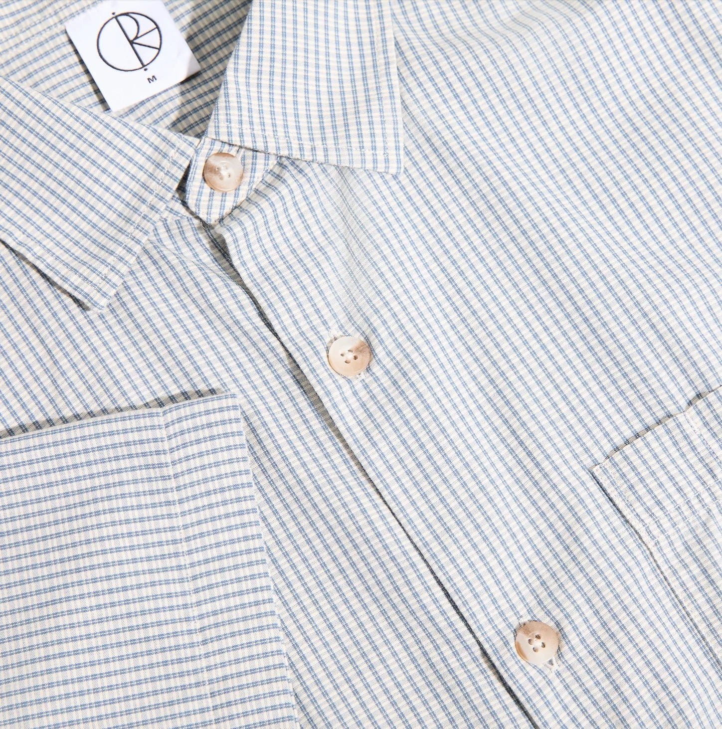 Polar Skate Co. | Mitch Shirt – Blue Check - Kubanna