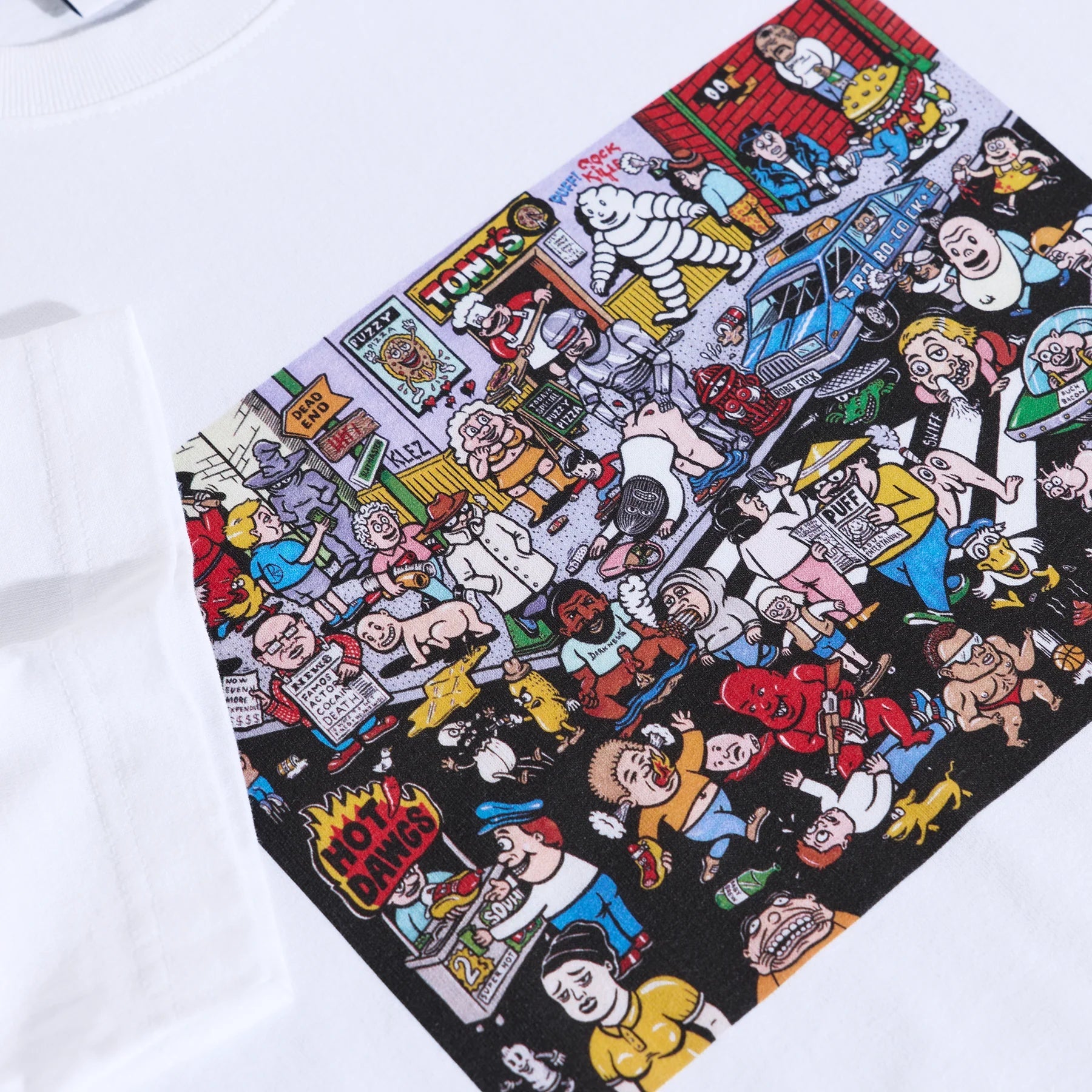 Polar Skate Co. Tee | Street Corner - White - Kubanna