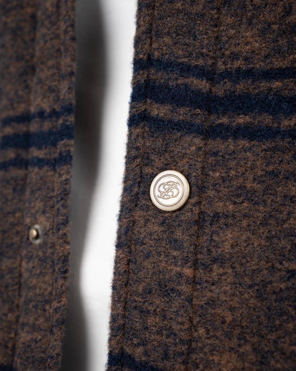Prohibited | Back Again Flannel Overshirt - Brown/Blue - Kubanna