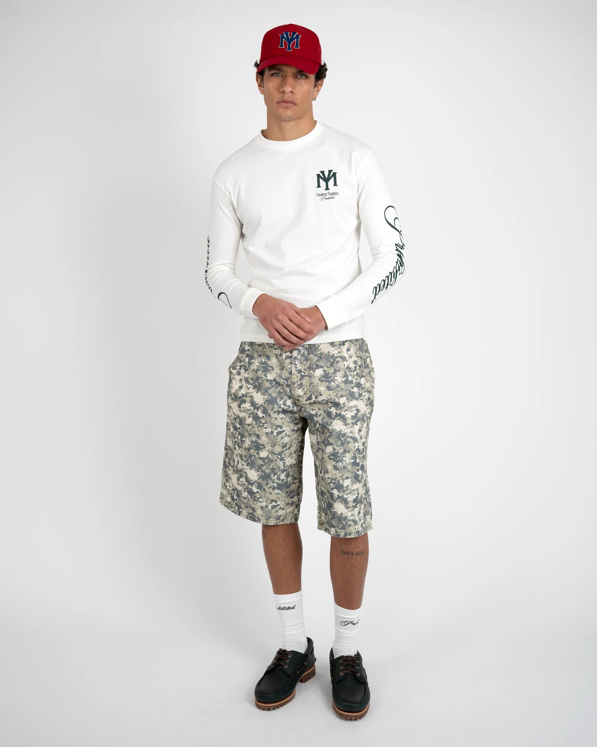 Prohibited Centerfield Longsleeve - Off - White - Kubanna